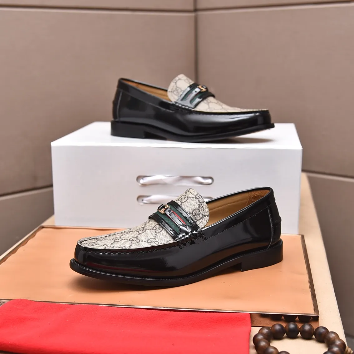 Men's shoes 💰580 📛📛Original (water-dyed cow lining) Gucci GUCCI official website formal shoes 🌀 Italian 🇮🇹 imported cowhide ➕ top imported water-dyed cowhide lining 💋 fine handmade original bottom, the real thing looks better when photographed in person Standard size 38-44